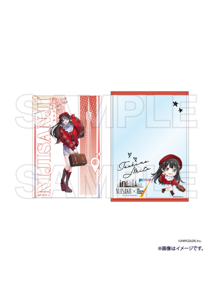 【ご自宅配送品】にじさんじ ポストカード付カードケース 月ノ美兎