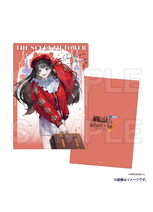 【ご自宅配送品】にじさんじ クリアファイル 月ノ美兎