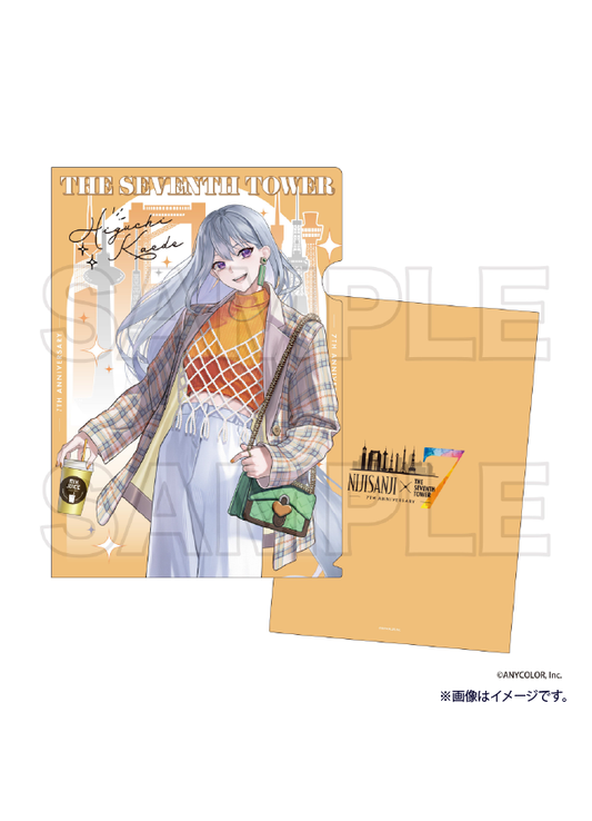 【ご自宅配送品】にじさんじ クリアファイル 樋口楓