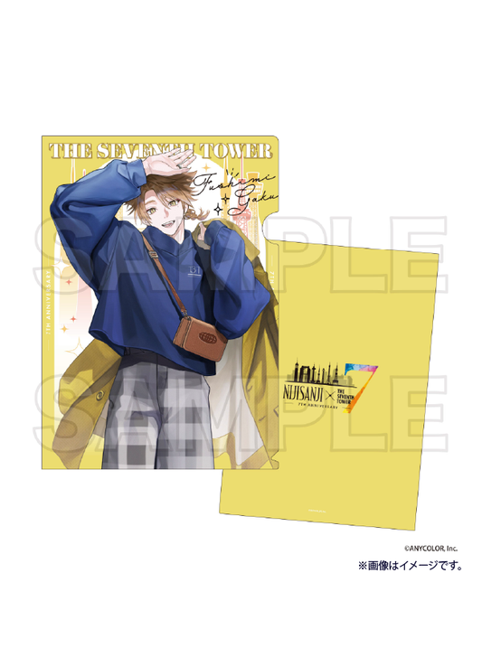 【ご自宅配送品】にじさんじ クリアファイル 伏見ガク
