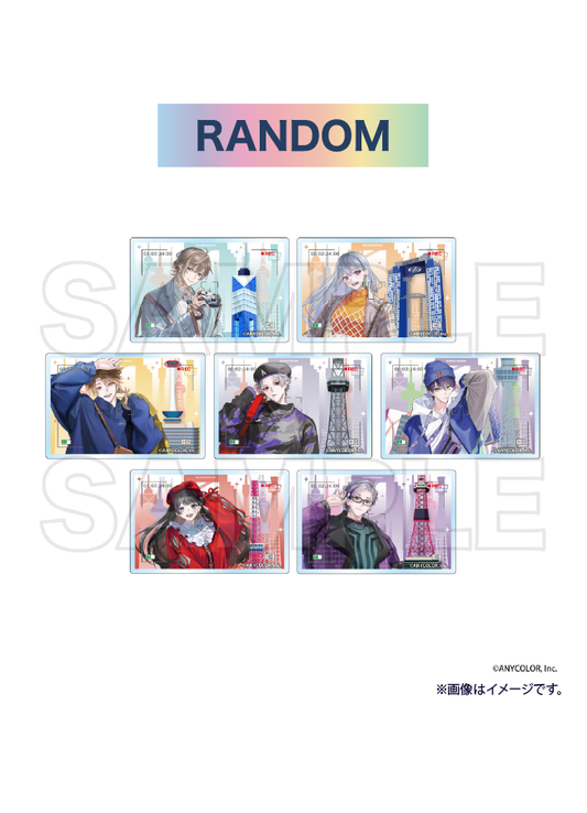 【ご自宅配送品】にじさんじ トレーディングご当地マグネット 全7種